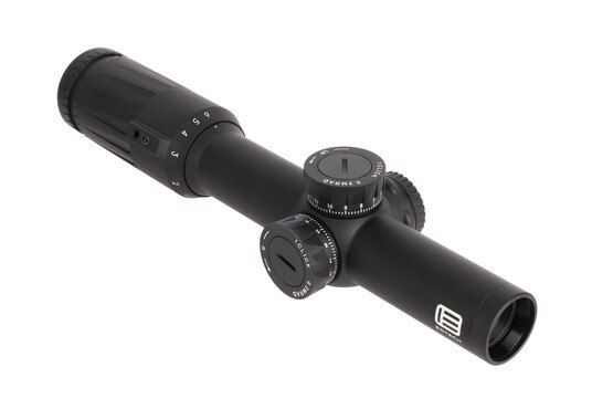 The EOTech Vudu 1-6x24 firs focal plane Riflescope has an Illuminated SR1 MRAD Reticle for fast target aqcuisition.